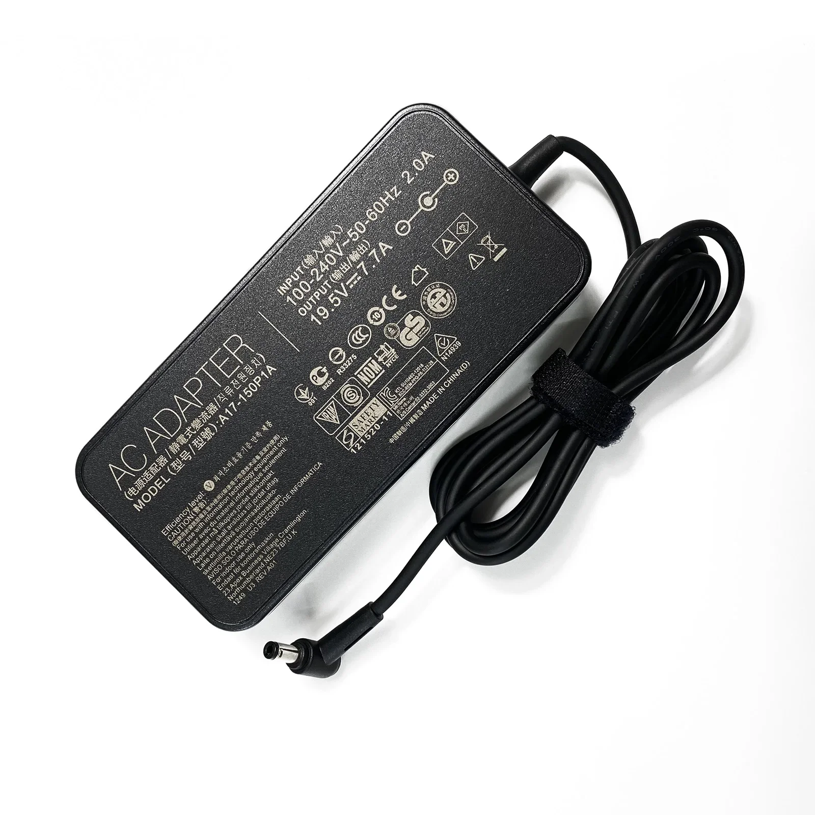 Imagem -03 - Adaptador ac para Laptop Asus 19.5v 7.7a 5.5x2.5 mm para Asus A12150p1a G53jw N76vvm Vx7sx G74sw N76vz G53sw G73sw