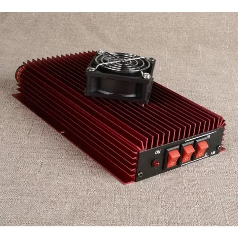 Compact Full Mode SSB Linear Amplifier, Mini High Power CB Radio Amplifier Built-in Cooling Fan