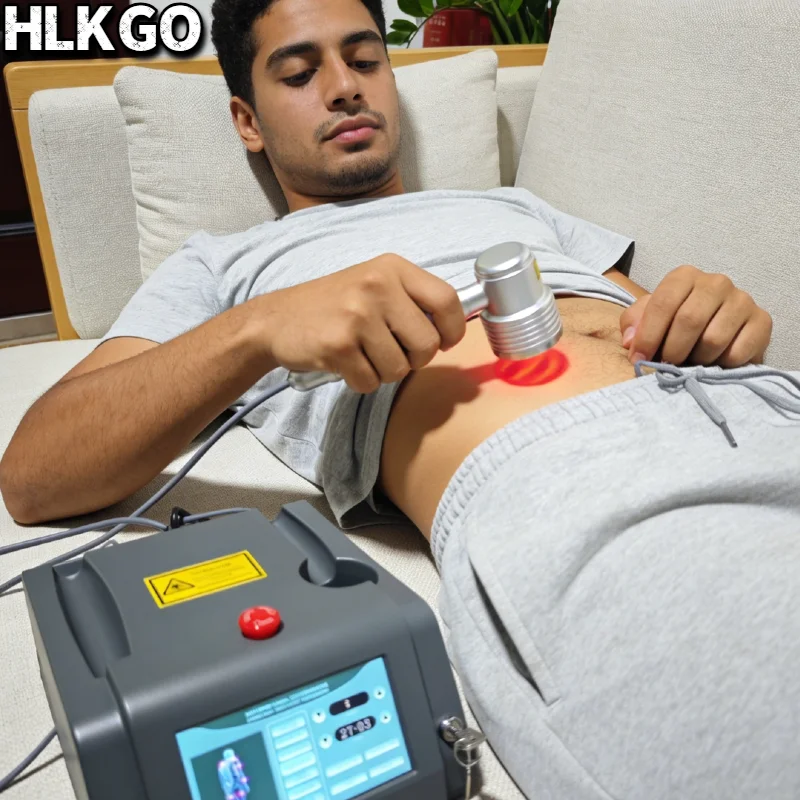 

Professional Pain Relief Laser Equipment 1055mW 1064nm, Infrared Therapy for Shoulder Knee Waist Arthritis Treatment