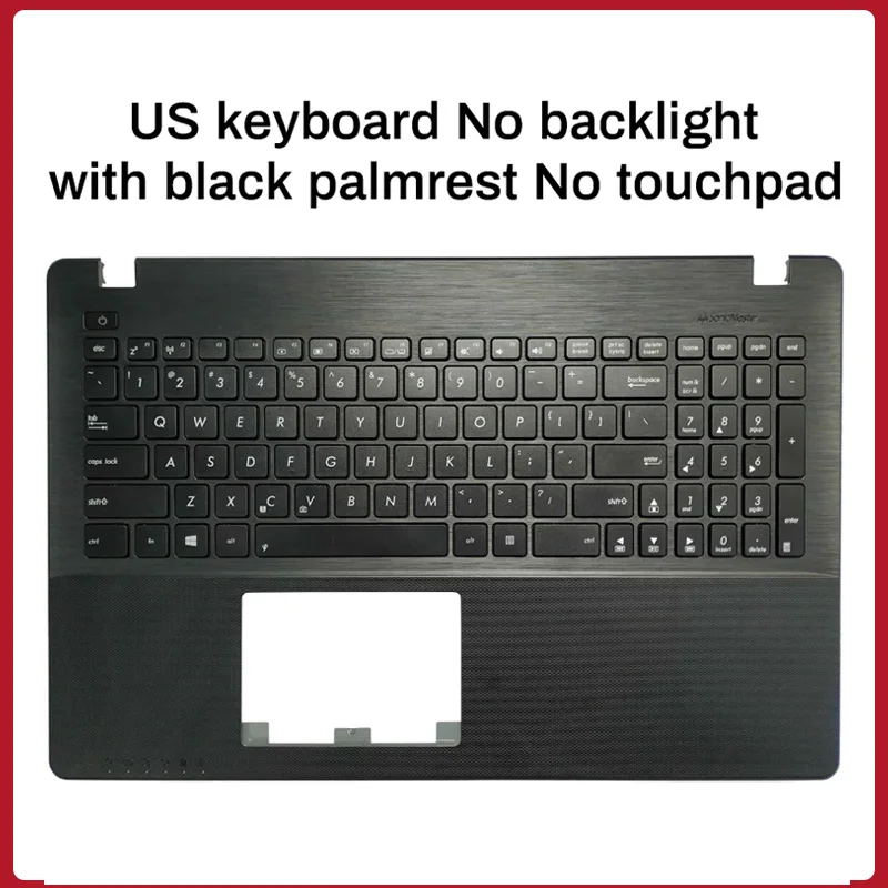 NEW Russian/US laptop keyboard FOR X552 X552C X552MJ X552E X552EA X552EP X552L X552LA X552CL Palmrest Upper No backlit