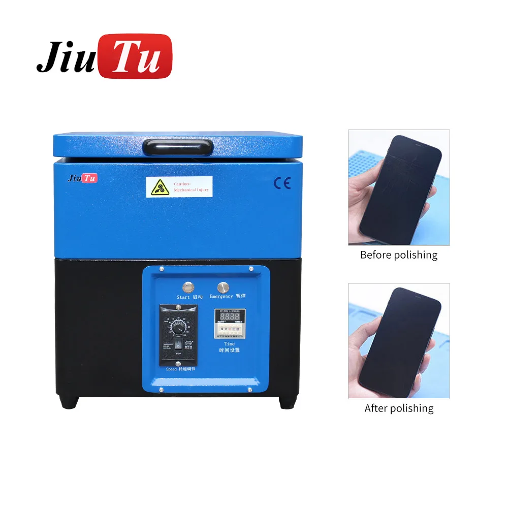 Mobile Phone Touch Screen Glass Plane Automatic Polishing Machine to Remove Scratches Repair Polish and Grind