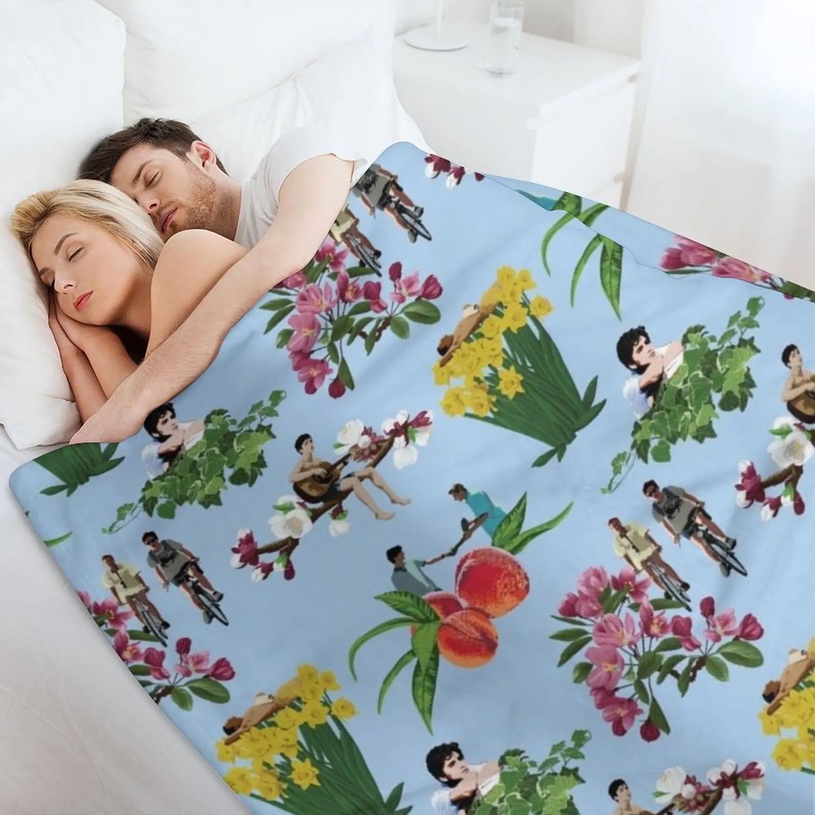 اتصل بي باسمك، بطانية رمي بنمط فاخرة وسميكة وثقيلة للأطفال