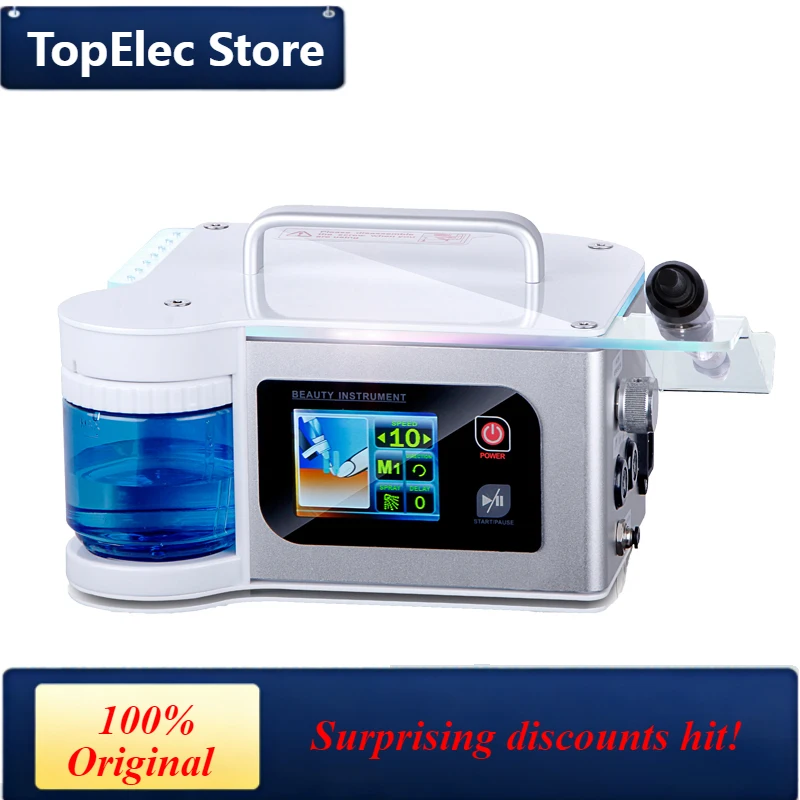 TopElec 2024 Smart Nail Art Machine Portable Digital Wireless Beauty Equipment Automatic Nail Art Printer with spray 4W speed