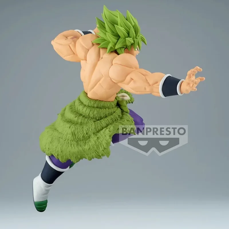 Bandai Original Banpresto Anime Dragon Ball Match Makers Gogeta SSG Blue Super Broly Action Figure Model Collectible Toys