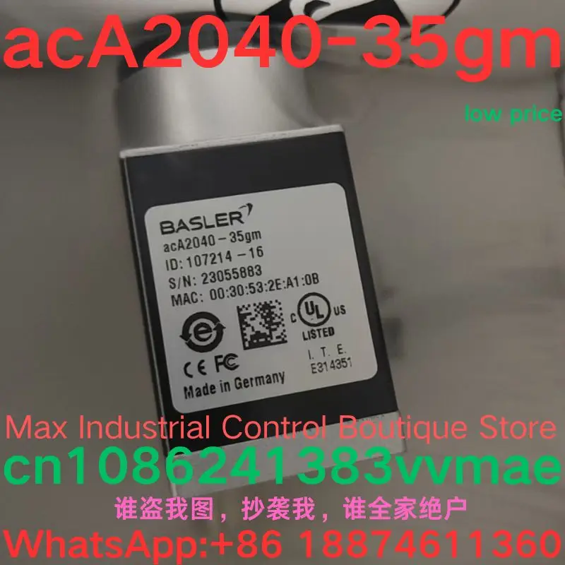 

brand-new Industrial Camera acA2040-35gm