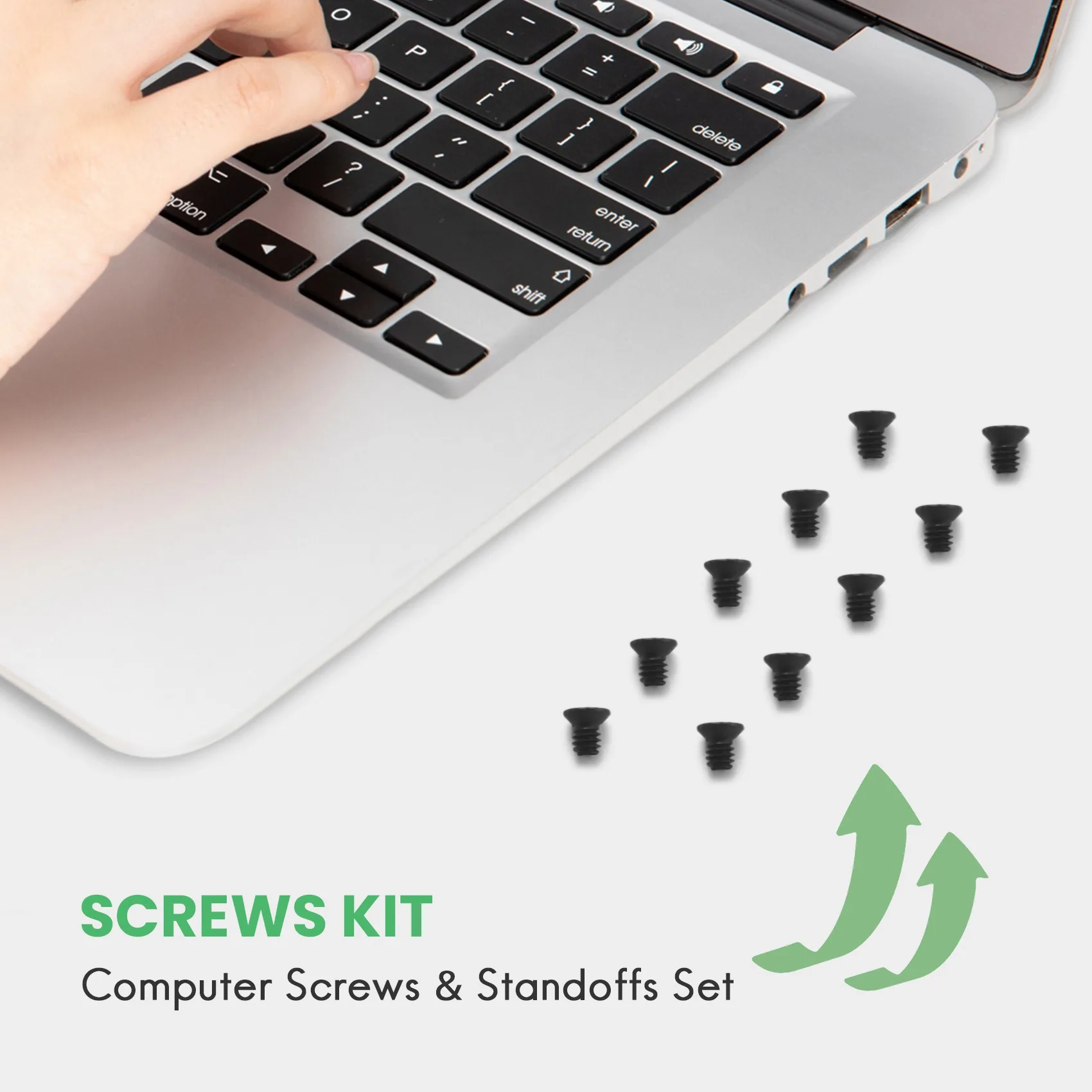 Parafuso de computador pessoal 500pcs conjunto de kit de parafuso de computador portátil para gateway