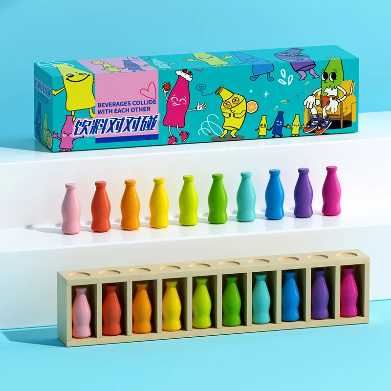 Bottle Drinks Paired with Toys Memory Logical Thinking Children's Intellectual Toys for Kids