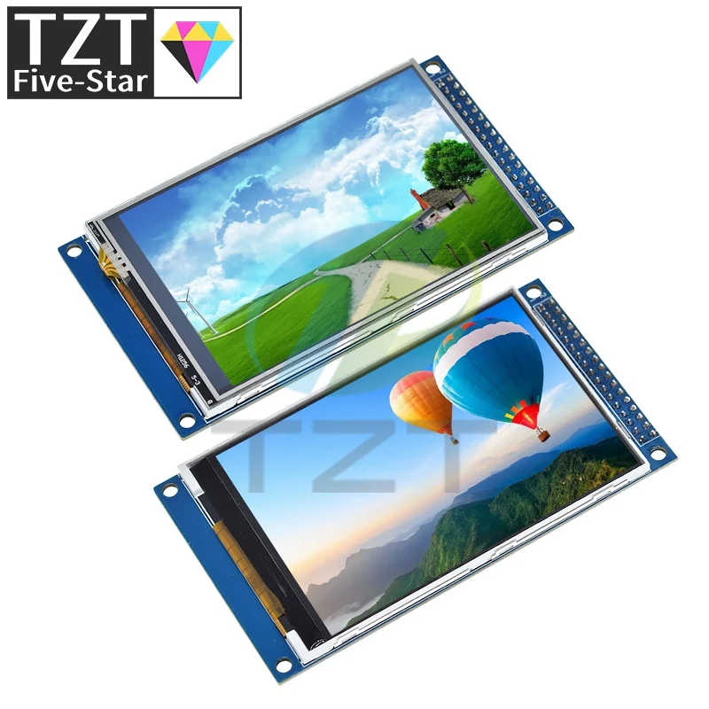 3.5'' 3.5 inch TFT LCD Touch Screen Module 480x320 ST7796U ILI9486 LCD Display for Arduino UNO MEGA2560 Board With/Without Touch