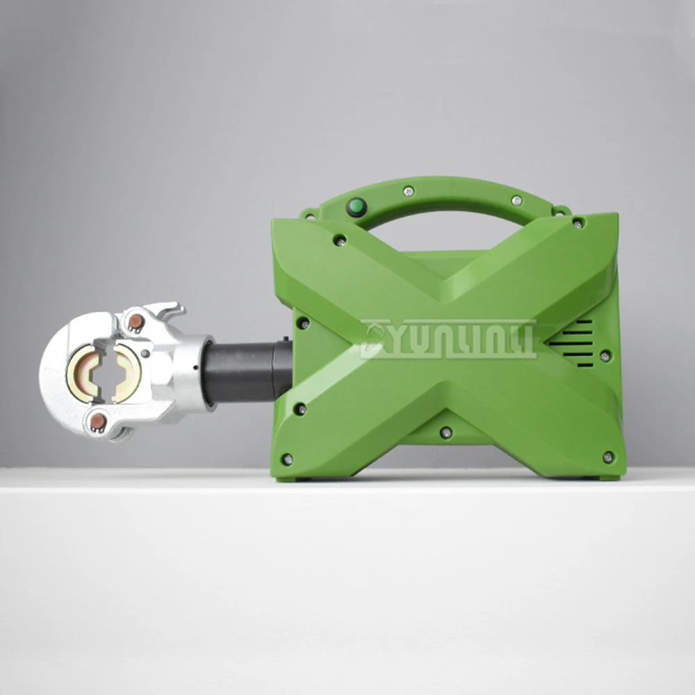 Tang crimping hidrolik elektrik, tang crimping, kawat, penutup terminal mesin crimping dengan tampilan digital portabel