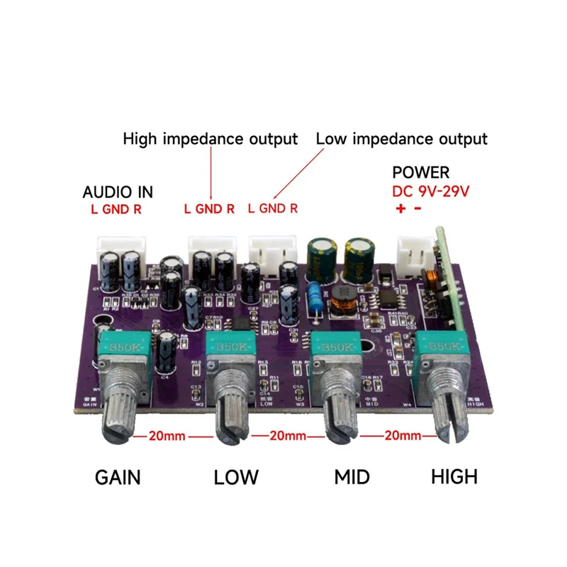

A37T-TINE553 Плата усилителя динамика Усиление передней панели настройки Плата усиления HIFI Плата усилителя динамика