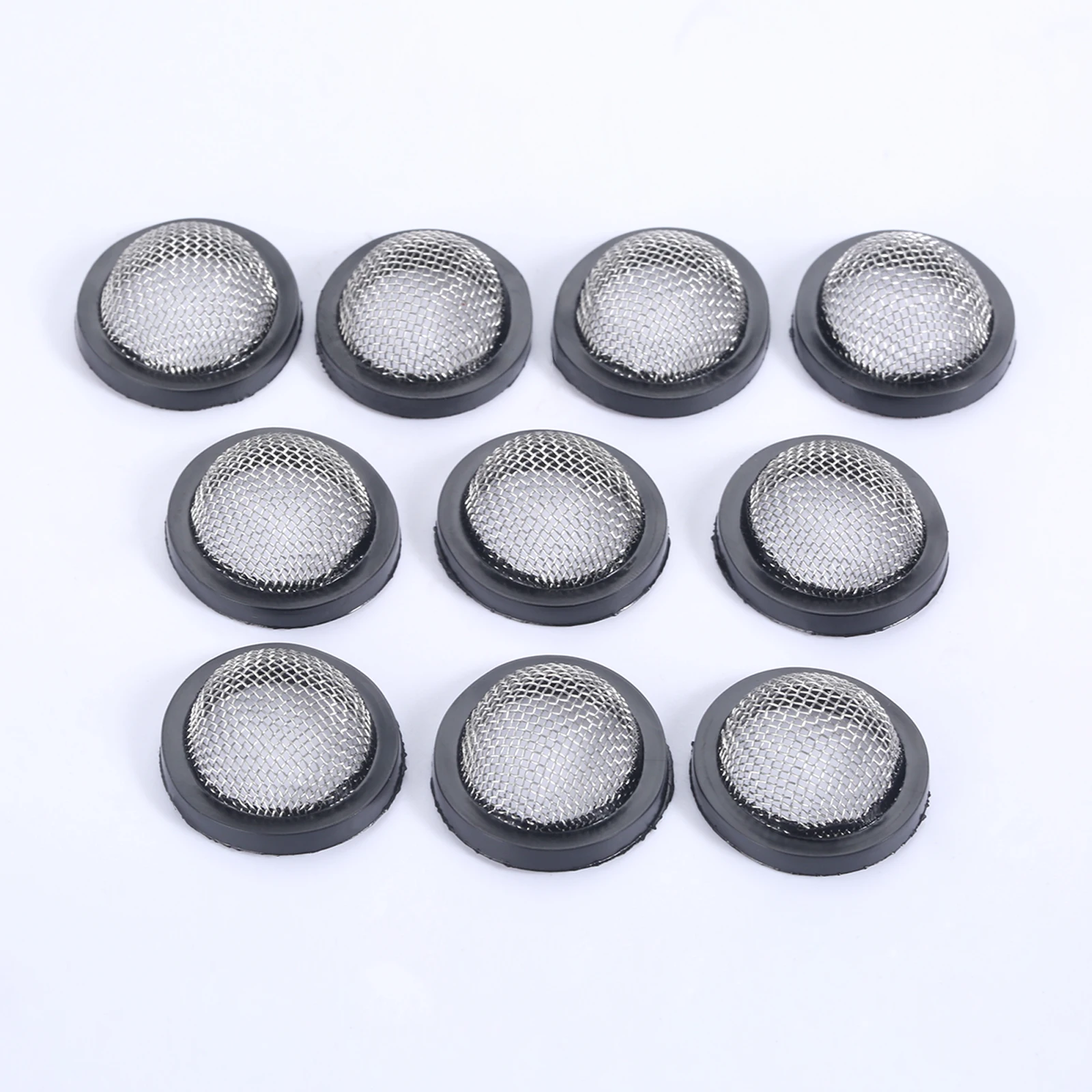 30Pc Rubber Gasket Hose Filter Washers Screen Inlet w/ Strainer Fittings for 1/2 3/4 Inch Garden Hose Connector &Washing Machine