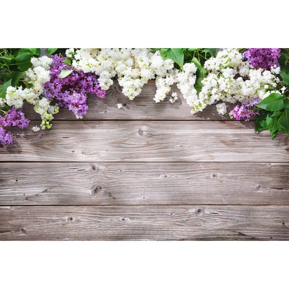 لوحة خشبية أرضية أزهار تصوير خلفيات لتزيين أعياد الميلاد زهور عباد الشمس مخصصة للاستوديو صور خلفيات