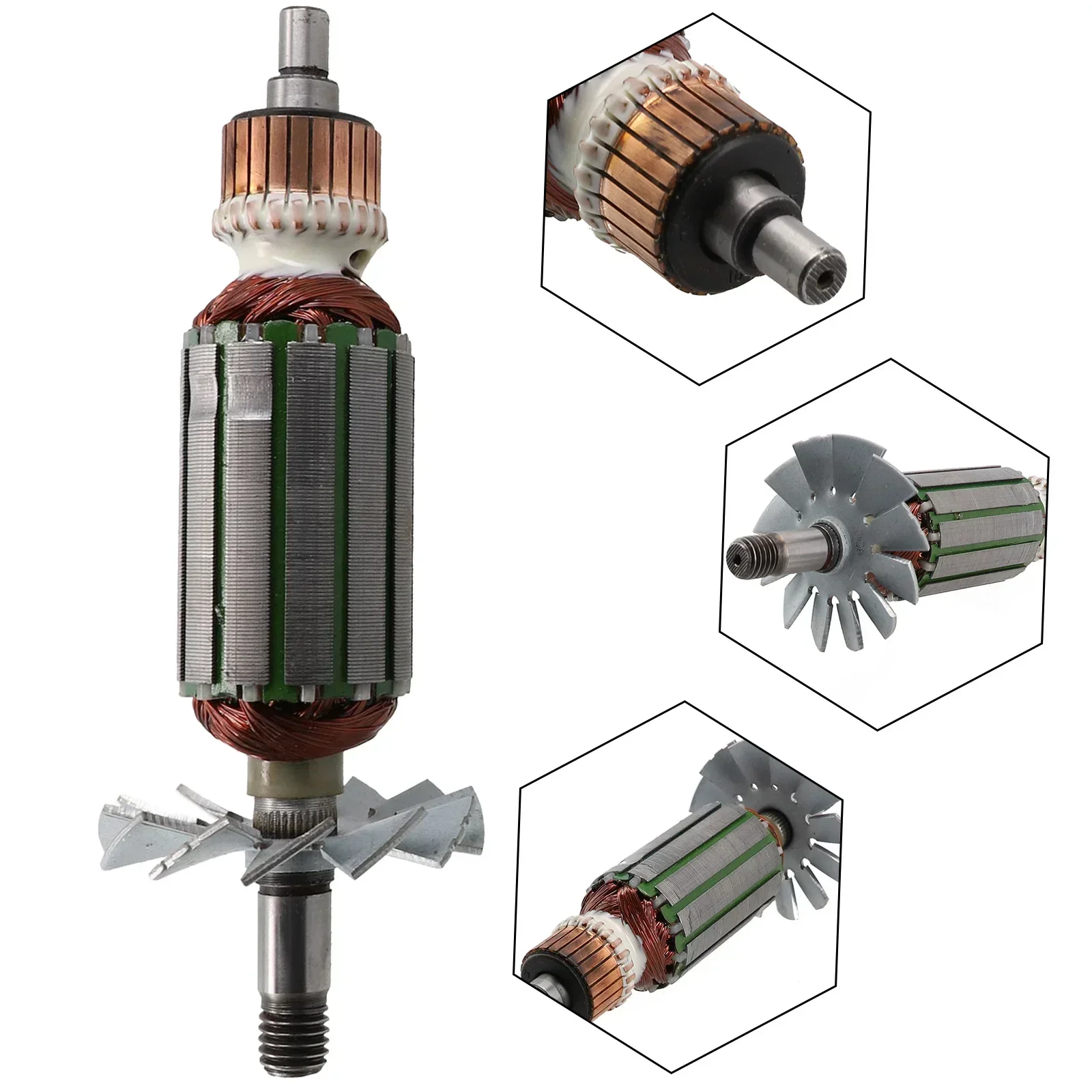 Armature de remplacement pour raboteuse électrique ROTOR 1900B, Rotor 7mm pour raboteuse 1900B N1900B, pièces de ROTOR pour réparation de ROTOR