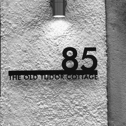 25/40cm Custom House Number Outdoor House Number Sign Personalized Family Name Door Number Signs Street Address Plaque for house