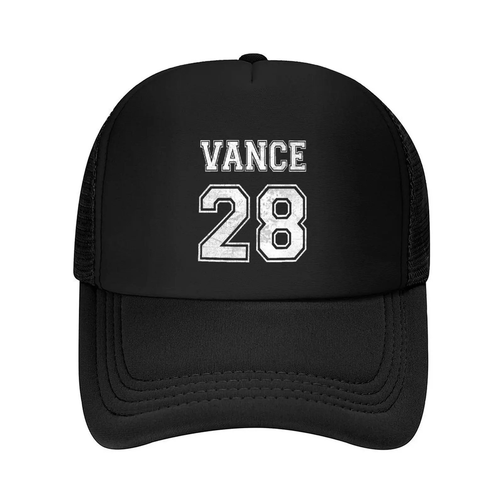 

JD Vance 2028 for President Number 28 Vintage Baseball Cap black New Hat Cosplay For Girls Men's