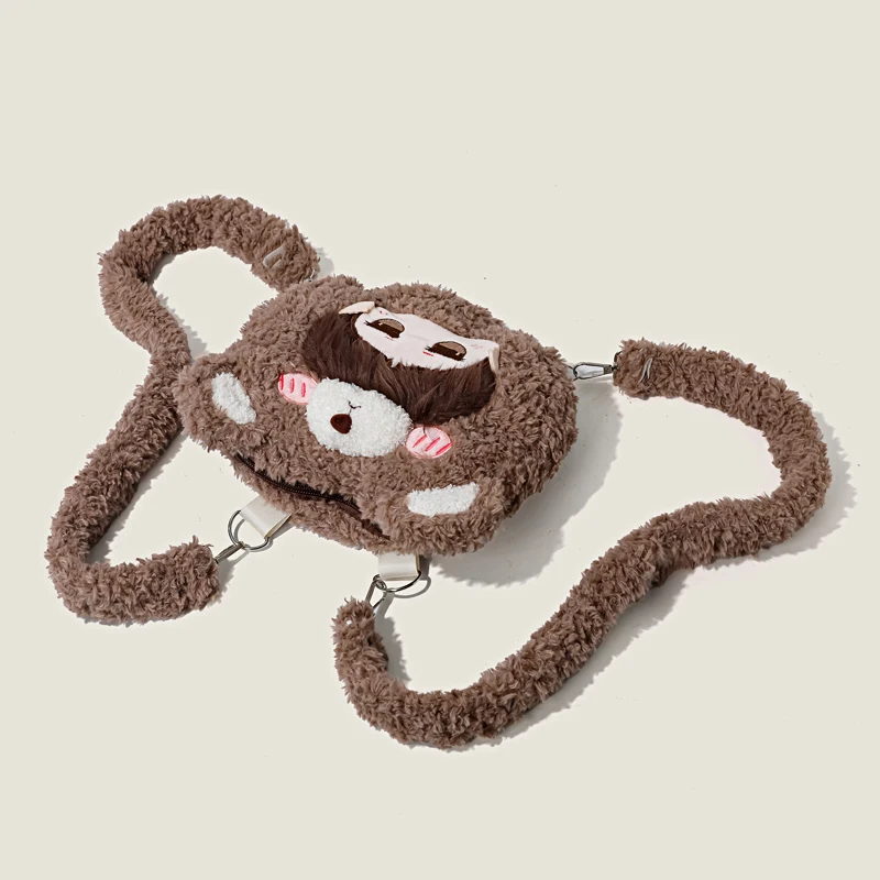 لعبة الحب والمساحة العميقة تأثيري Bo Jun Yi Xiao CP حقيبة كتف أفخم Kawaii Ita حقيبة لطيف على ظهره تصميم حقيبة كروسبودي فتاة هدية