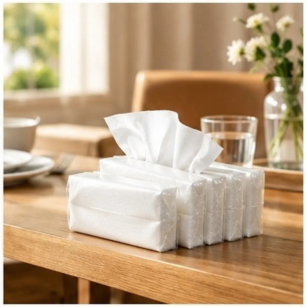 25Packs Soft Tissue Paper Wood Pulp Hotel Restaurant Halloween Christmas Boxed Tissue Paper Napkins Tissues Paper Box Tissues