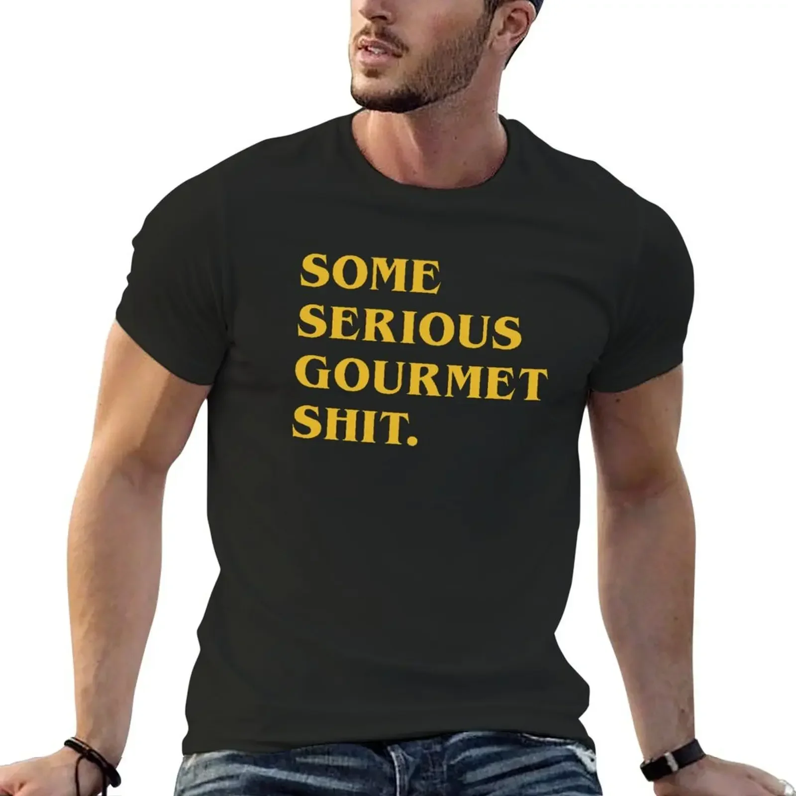 

Serious Gourmet Sh*t - Jimmy's Coffee T-Shirt oversized anime stuff custom shirt mens t shirts top quality