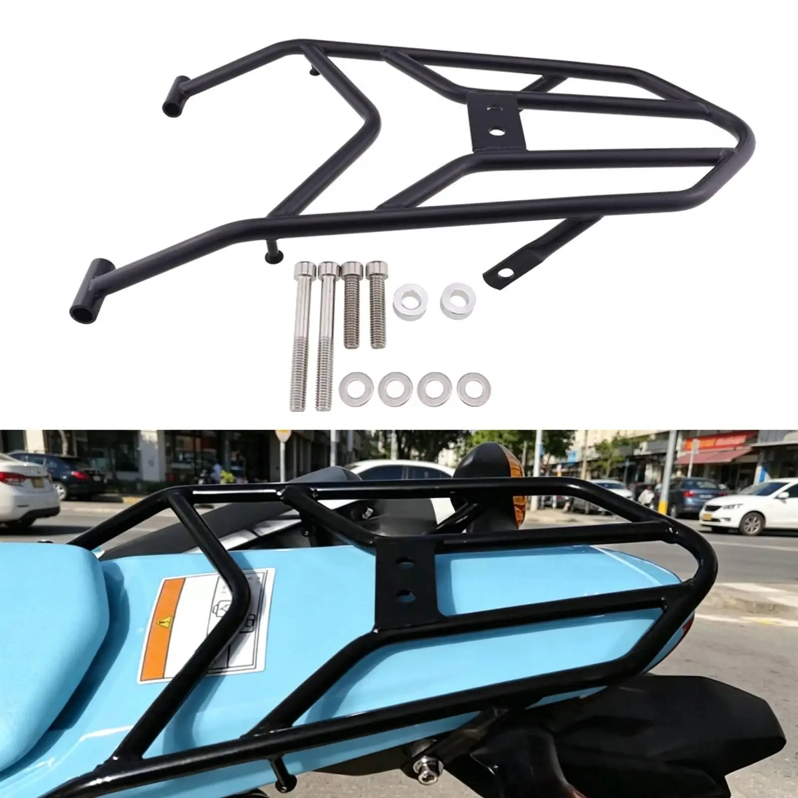 

Motorcycle Luggage Rack Motorbike Accessories Rear Cargo Rack for Honda