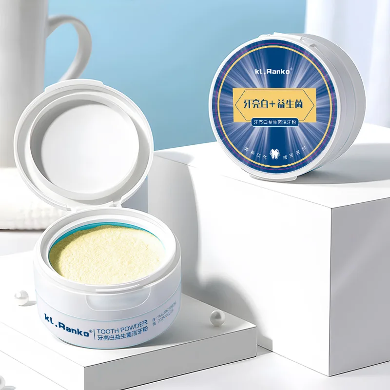 مسحوق أسنان بروبيوتيك - يزيل بقع الجير والأصفر بشكل فعال، ويبيض الأسنان ويحارب رائحة الفم الكريهة #1