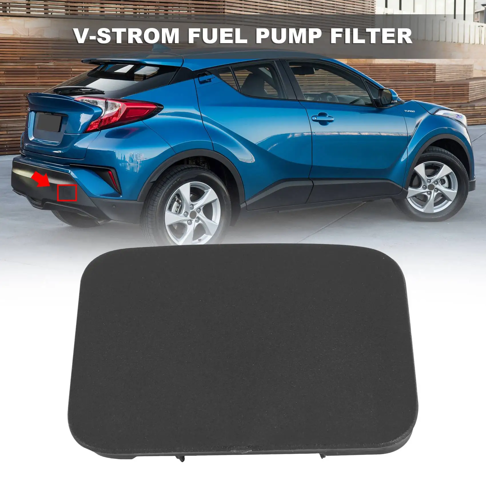 غطاء خطاف مقطورة ، مصد خلفي ، غير مطلي ، تويوتا ، من تويوتا ،-19 ، 52162.f4010