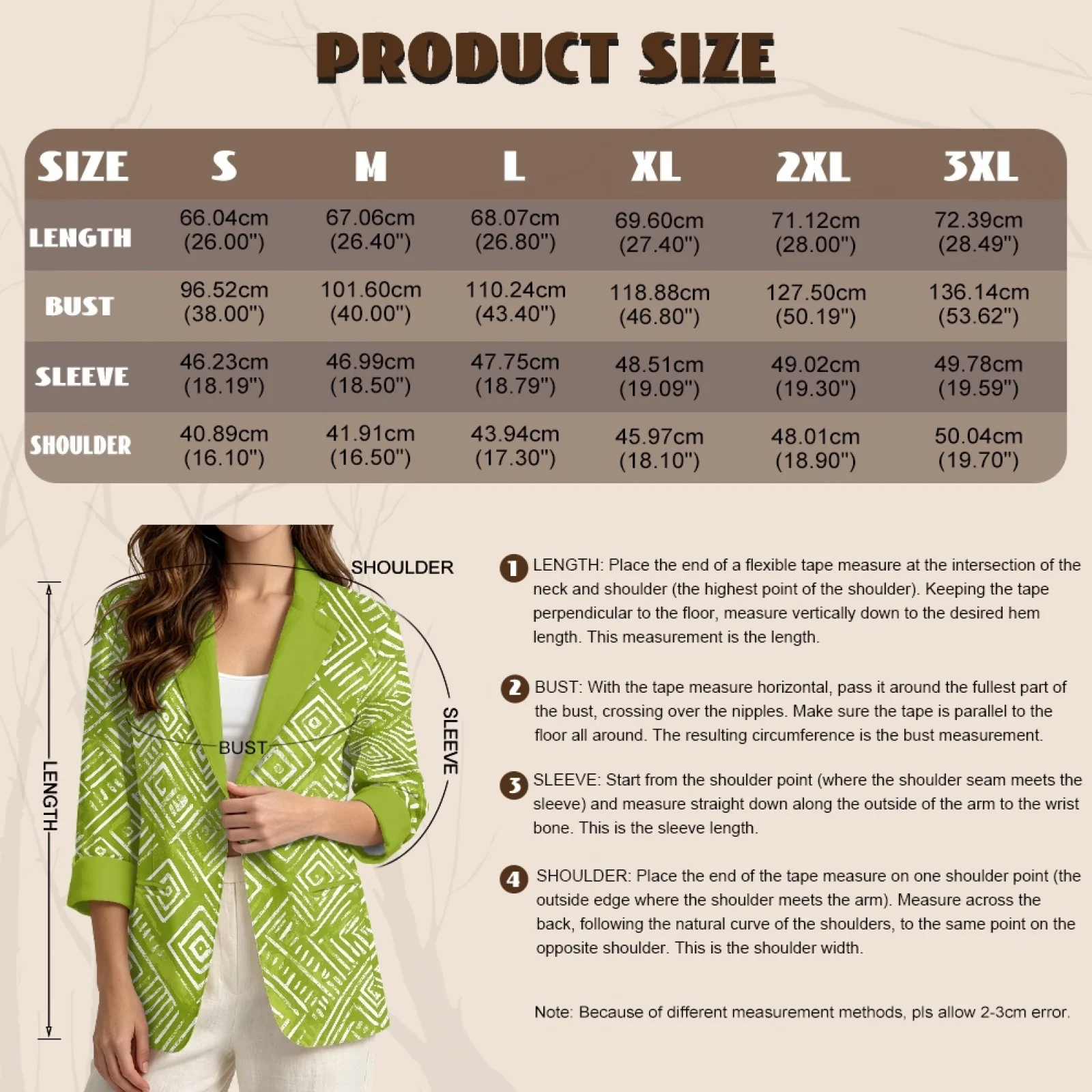 PENSTROLL Lightweight Linen Style Open Front Top Loose Beach Coverups for Outdoor Geometric Line Design view 6