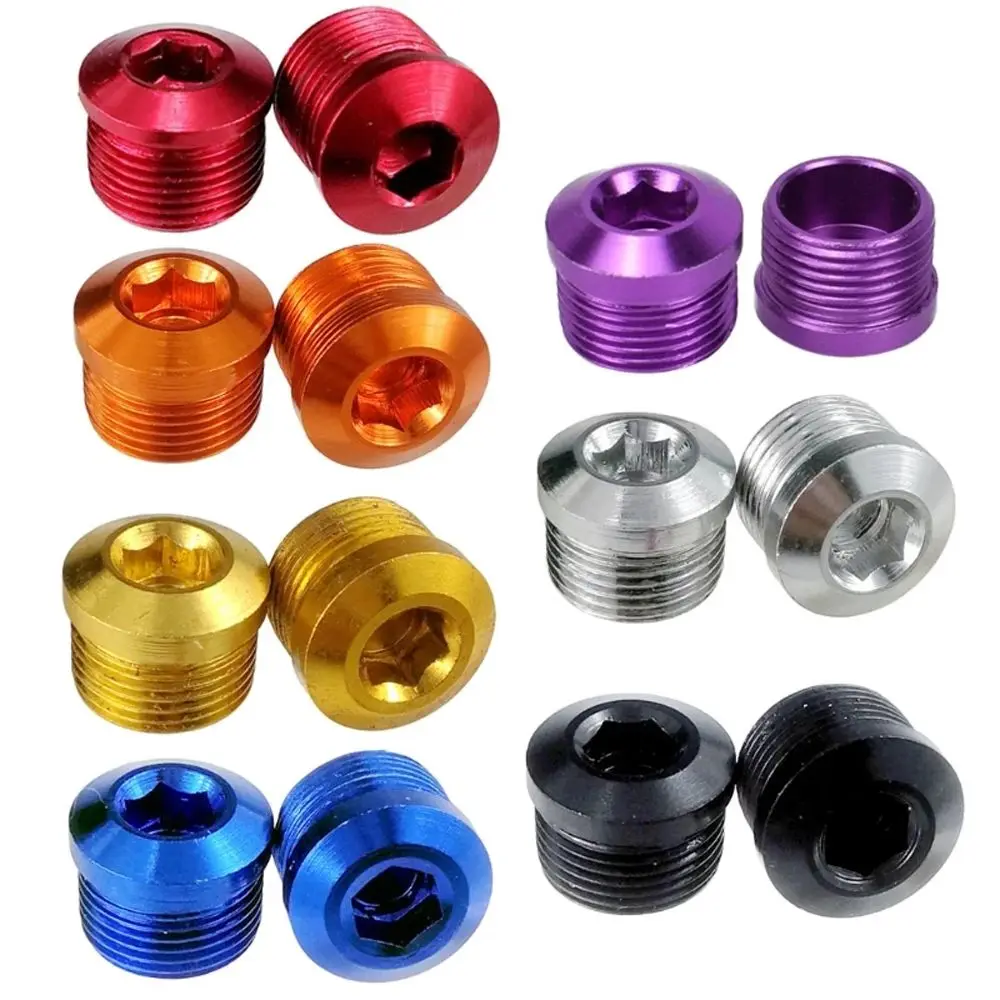 Dust-proof CNC Process Aluminum Alloy Bike Pedal Repair Parts Bicycle Pedal Cover Bicycle Pedal Cap Bearing Pedal Cover