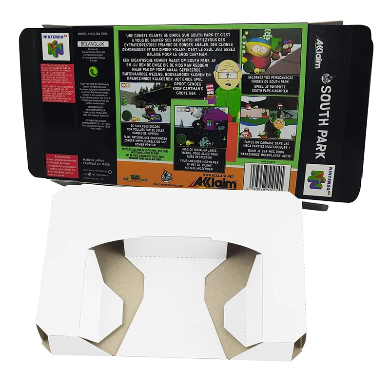 10pcs/Lot Replacement Cartridge Inner Inlay Insert Tray for N64 PAL & NTSC or Nintendo 64 CIB Game Cartridge