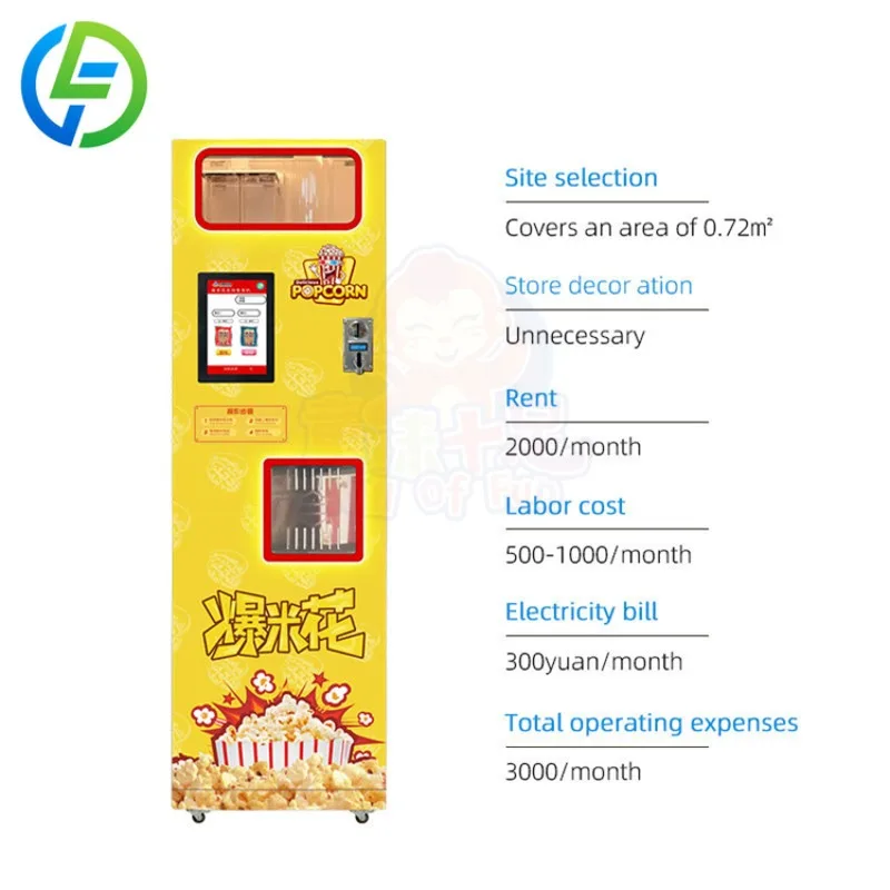 FOODLINE Customized New Design Creative Products Commercial Popcorn Machine  Popcorn for Sales