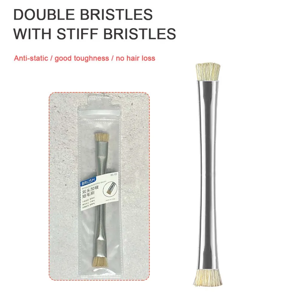 Brosse de réparation essentielle pour ElectronFor IC, poils souples pour une entretien sûr des tampons IC et des circuits imprimés