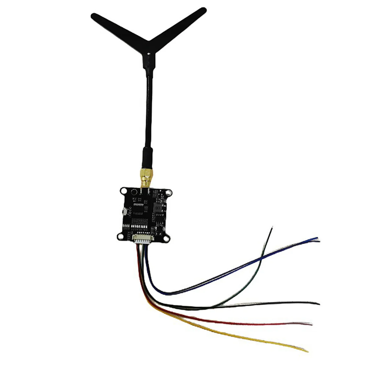 A57G-1.2G 1.3G Kit Pemancar Penerima Transmisi Video VTX VRX 9 Saluran untuk Bagian Model Helikopter Pesawat Drone RC FPV