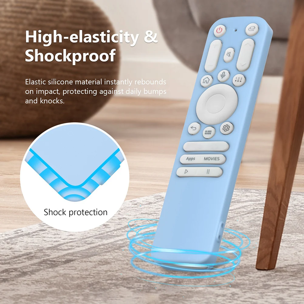 Environmentally Friendly Silicone Cover for LG AKB76044412 Remote with Long Lasting Protection from Daily Damage
