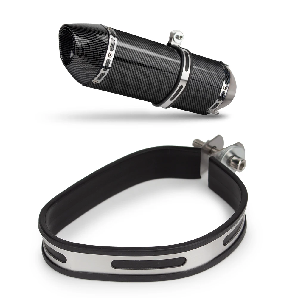 

motorcycle Universal 51mm high performance R77 muffler for YZ450F‌ CRF450R CB125R 160 Duke PCX125 YZF-R3‌ Ninja 400 M1000R