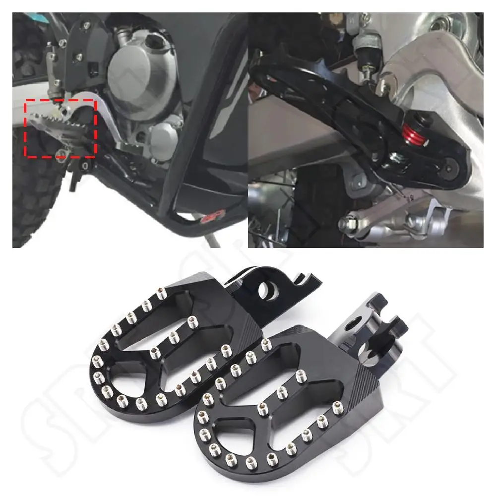 Fits for Honda CRF250RX CRF450RX 250R 450R 250X 450X 2004-2023 Motocross Accessories FootPegs Dirt Bike Foot Rests Pegs Pedals