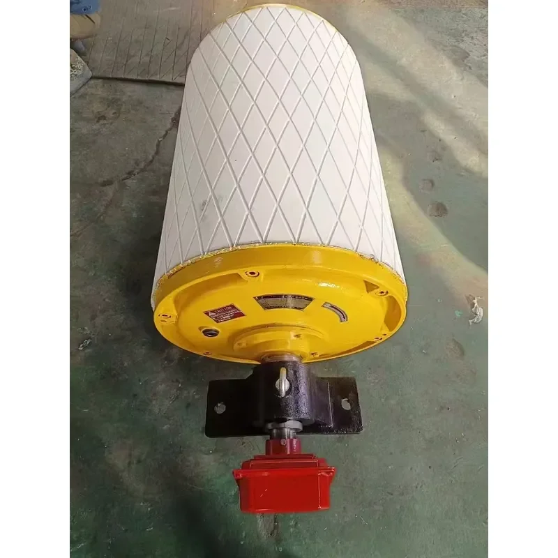 Durable Electric Conveyor Drive Pulley 320mm 400mm 500 Diameter Bearing and Motor Core Components