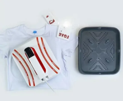 

Portable Hot Stamping T-shirt Printing Press Machine Iron Heat Press Machine Mini Flatbed Sublimation Machine Portable P1010