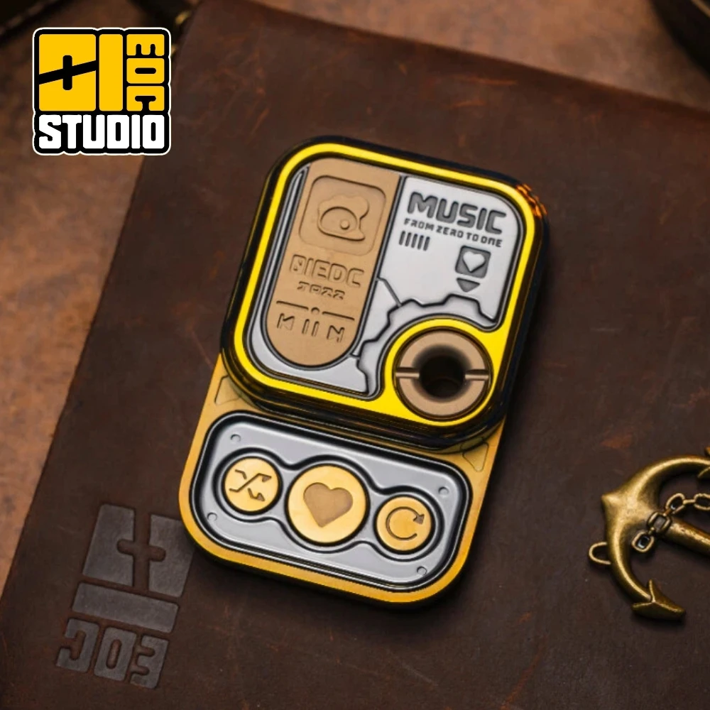 01EDC Metal Game Cubes Slider Fidget Mechanical Stress Relief Toys Fidget Slider Fidget Toys For Adults Push Slider