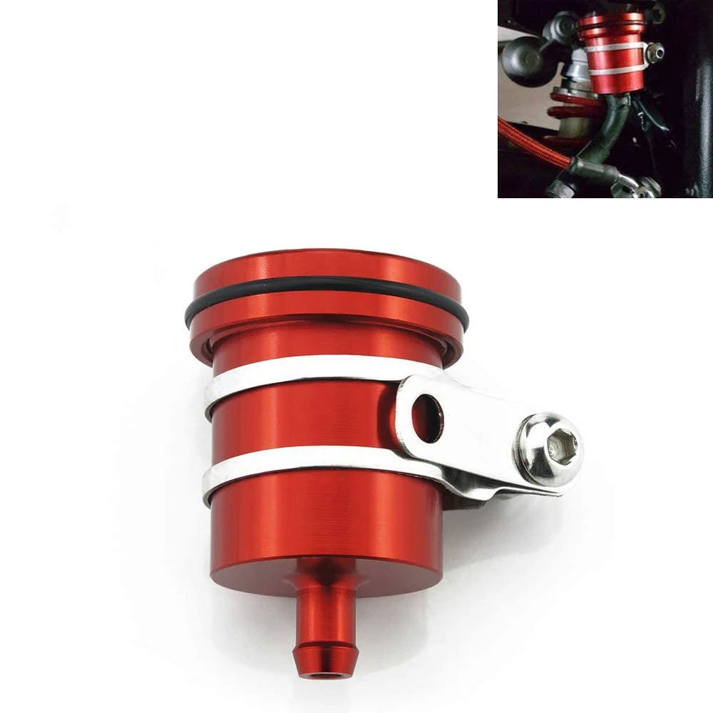 Universal Motorcycle Front Brake Fluid Bottle Master Cylinder Oil Reservoir Cup for HONDA CBR600 KAWASAKI