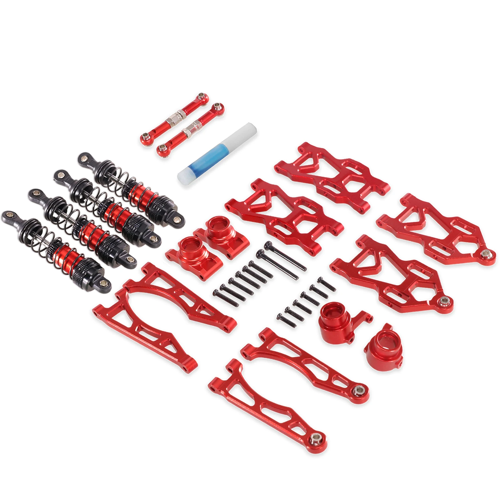 Aluminiumlegering Onderdelen Voor SCY 16201,16101,02,03,04,06 Pro, SG116 Pro, SG116 MAX, Q130 etc RC Auto's Upgrade Metalen Ophanging Set