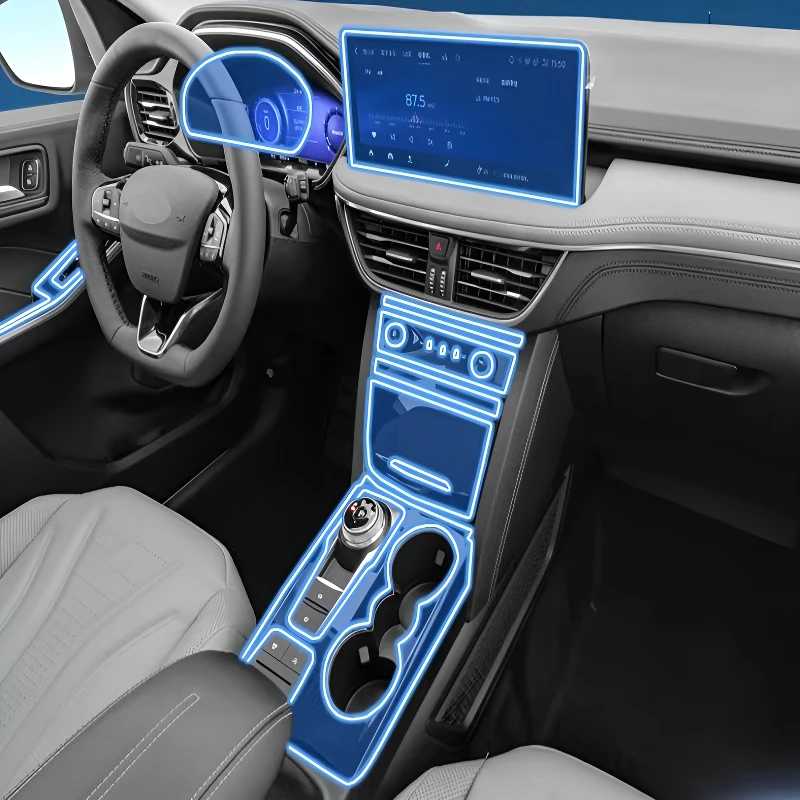 

ДЛЯ Ford Escape 2020-2025 приборная панель мультимедийная навигация прозрачная защитная пленка от царапин модификация