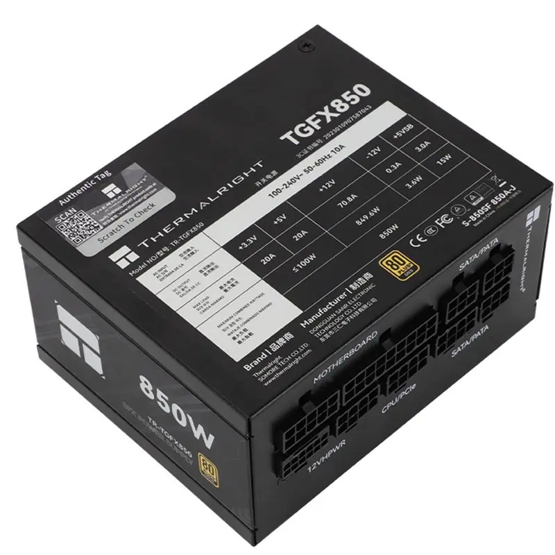Thermalright TR-TGFX850 SFX 금메 - Sfx Modular Power Supply 850W Gold 리뷰 및 가격