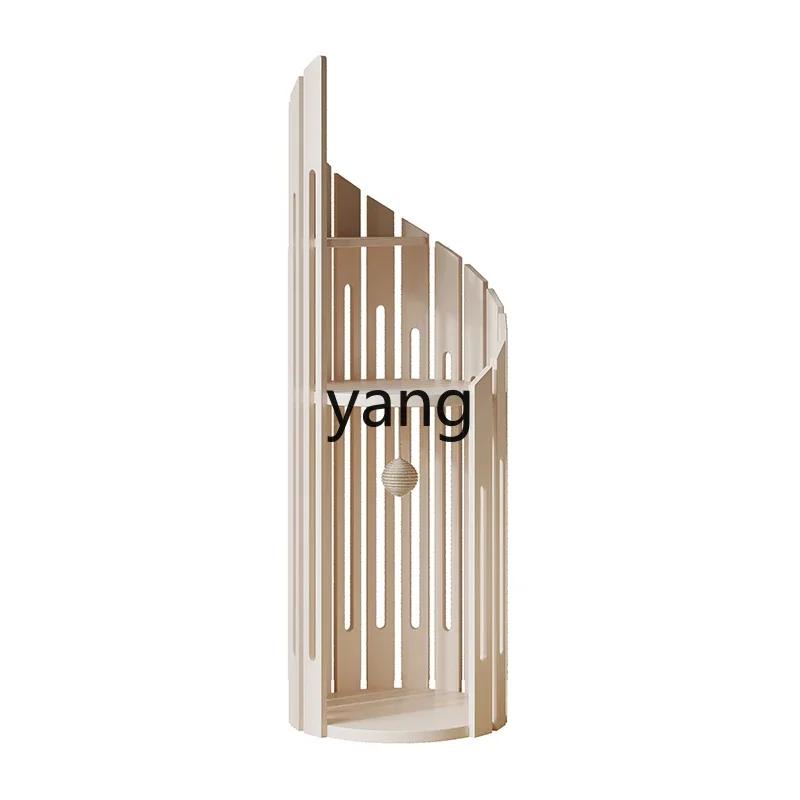 CX solid wood cat climbing frame small four-season universal household cat tree integrated semi-closed jumping platform