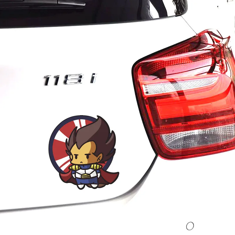 Dragon Ball Anime Sticker Son Goku Vegeta IV Piccolo Car Decoration Sticker Car Door Cartoon Children\'s Toy Birthday Gift