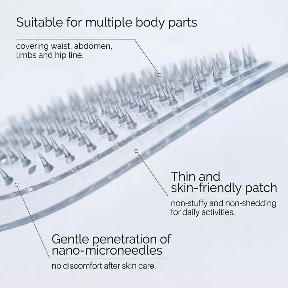 Advanced Nano Microneedle Patch For Body Skin Daily Use External Application Care Sticker ≤0.25mm