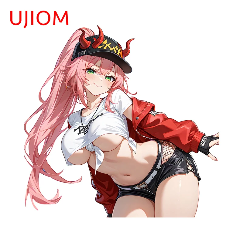 UJIOM For Sexy Rappa Honkai Star Rail Wall Stickers Colorful Anime Girl Tuya Laptop Desk Decals Attractive Wallpapers Decor