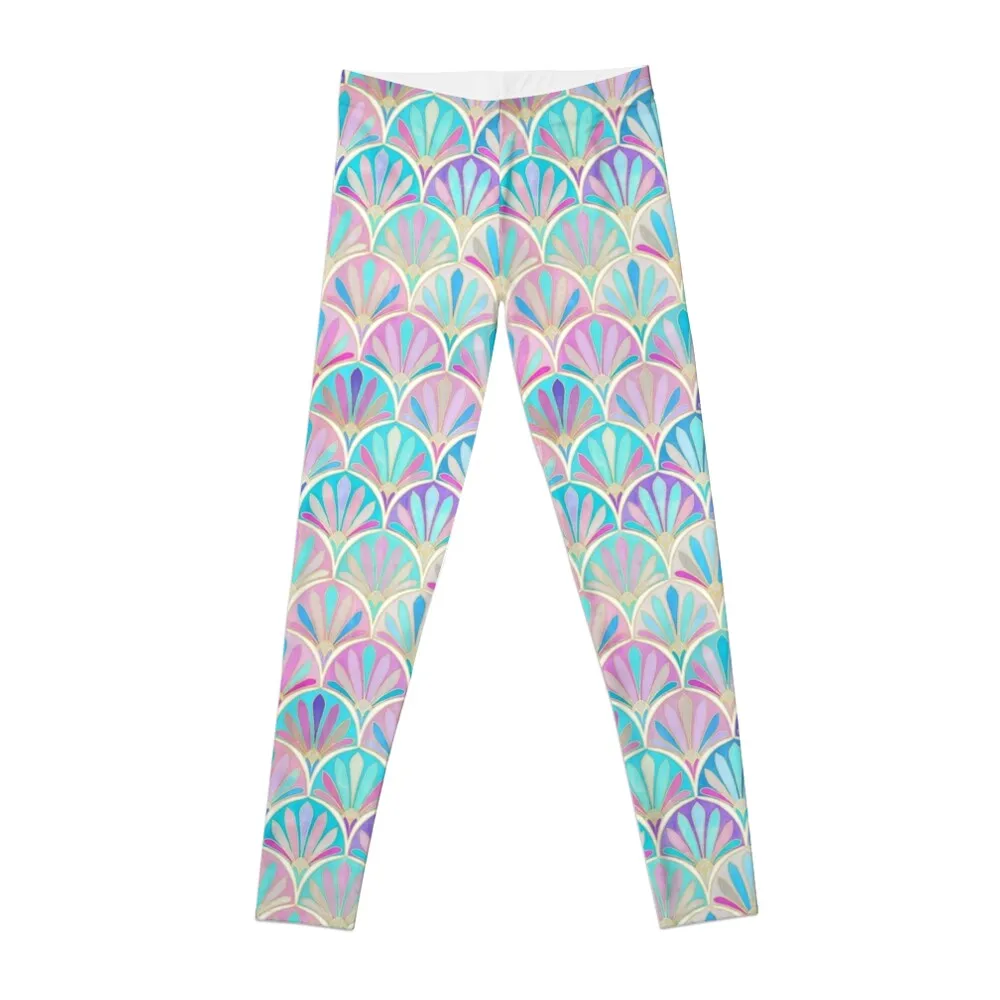 

Glamorous Twenties Art Deco Pastel Pattern Leggings Pants sport Sports pants for Womens Leggings