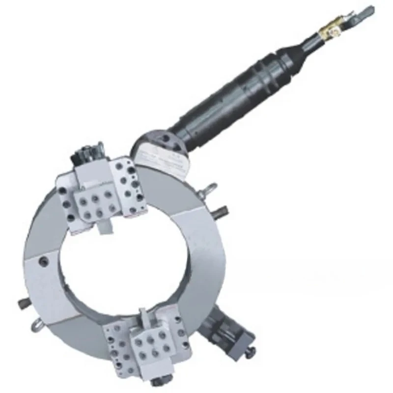 610 Pipe Beveling Machine Stainless Steel Pneumatic Split Pipe Cutting Beveling Machine Cold Cutting Machine