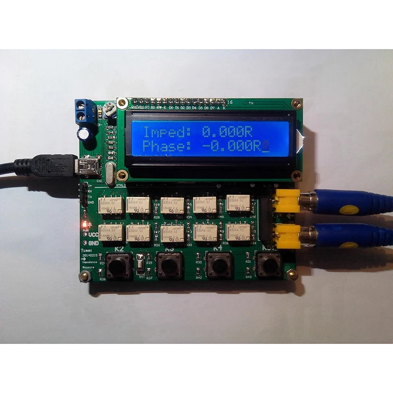 AD5933 Impedance Measurement Development Board Evaluation Board Labview Upper Computer Microcontroller Control MCU