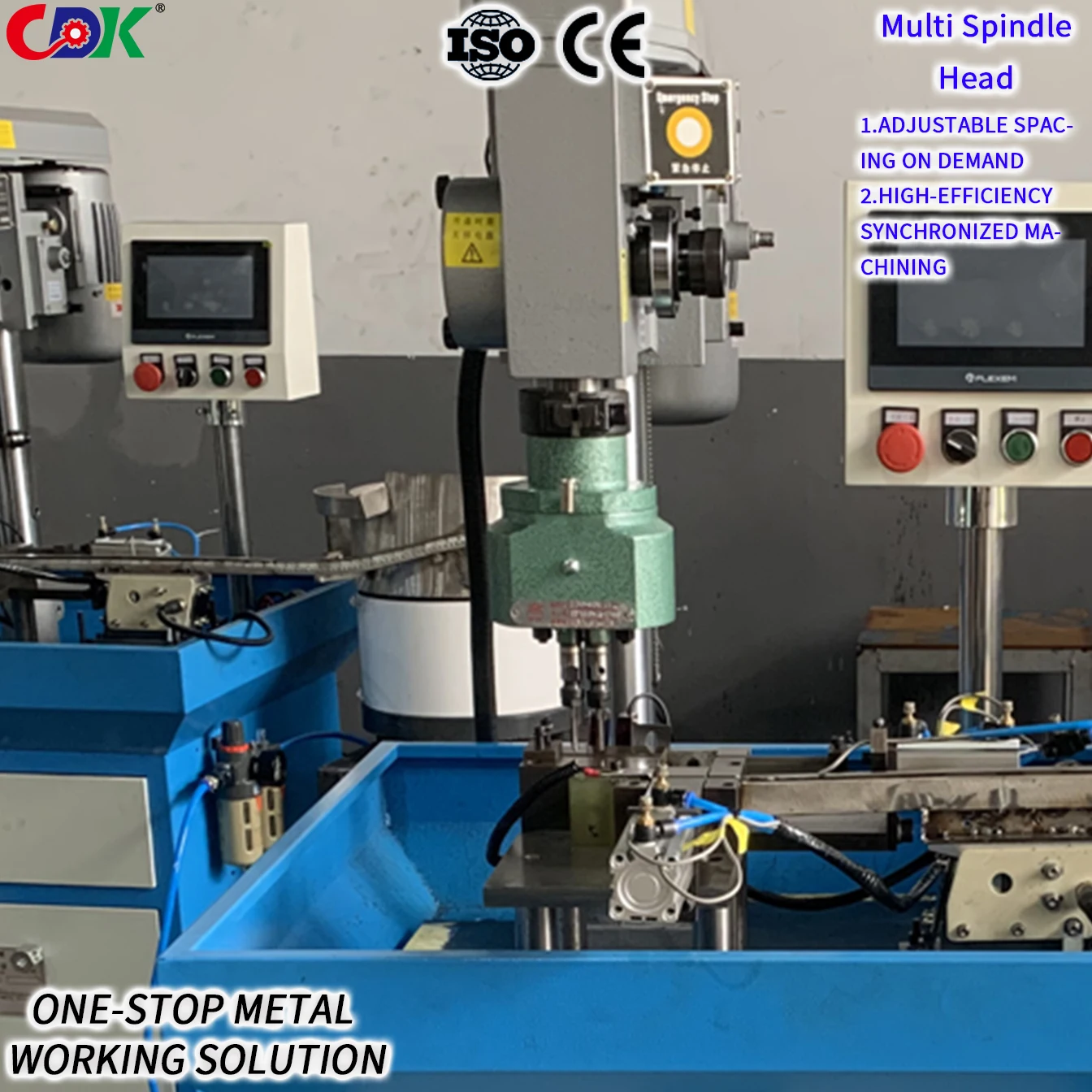 Factory Price Two Spindle Tapping Head Multi Hole Drilling Head for Hardware Parts