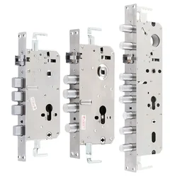 Lock Body, All Steel Square Tongue, Cylindrical Anti Jamming Gear, Double Active, Double Fast Anti-theft Door Lock Body